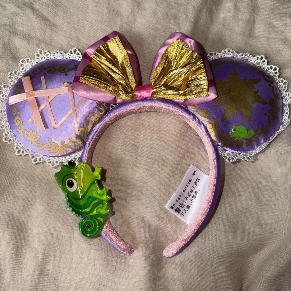 Disney Parks Rapunzel Minnie Ear Headband nwt